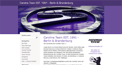 Desktop Screenshot of caroline-team.de